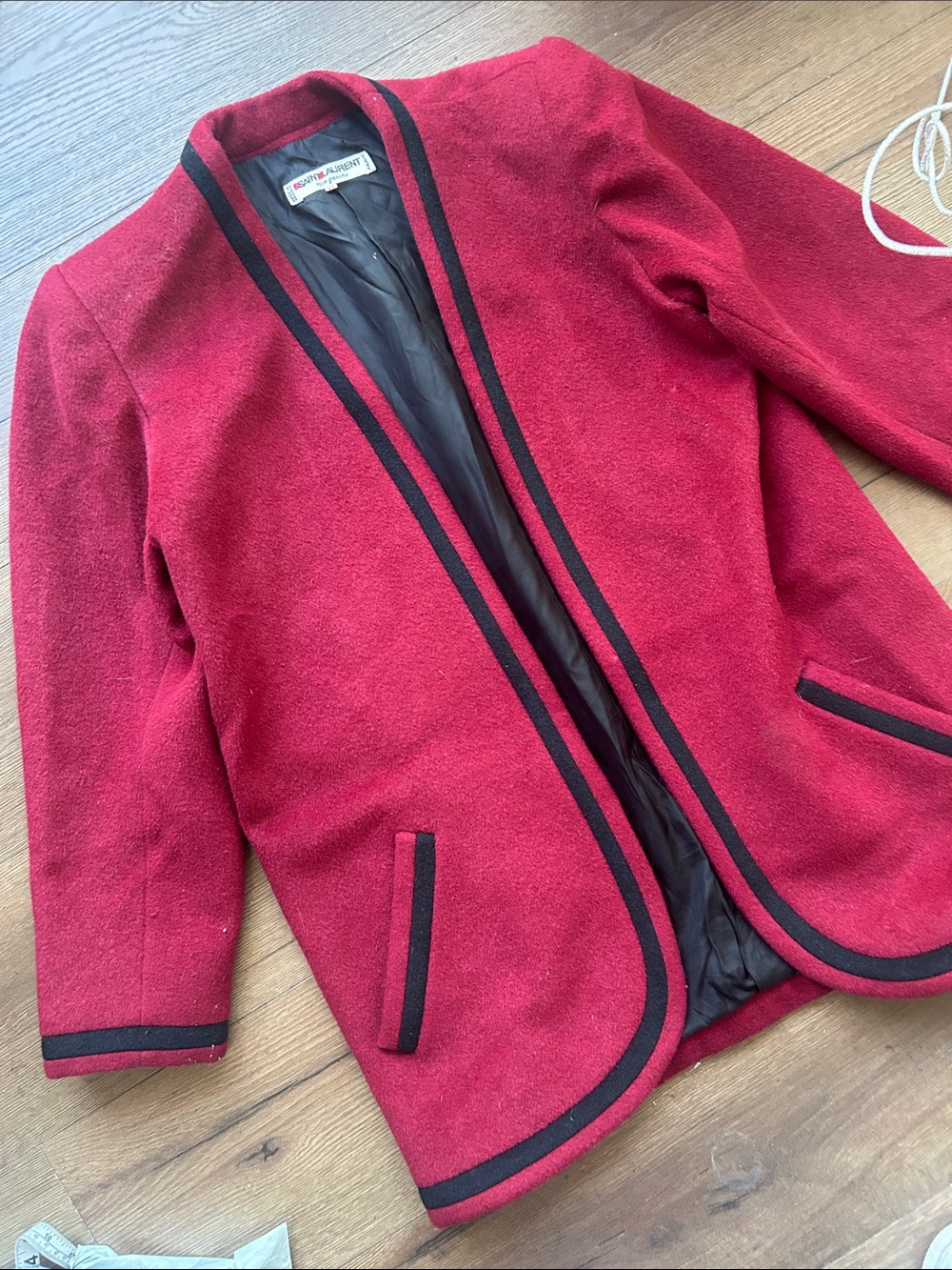 Saint Laurent Wool Vintage jacket !! Size 42